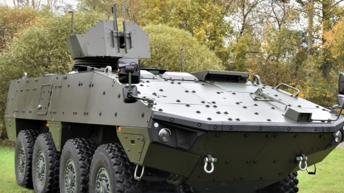 Nhật Bản bắt đầu sản xuất xe bọc thép chở quân Patria AMV XP siêu hiện đại
