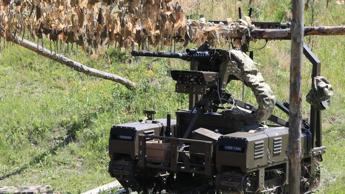 Robot chiến đấu mặt đất thể hiện hiệu quả đặc biệt trên chiến trường