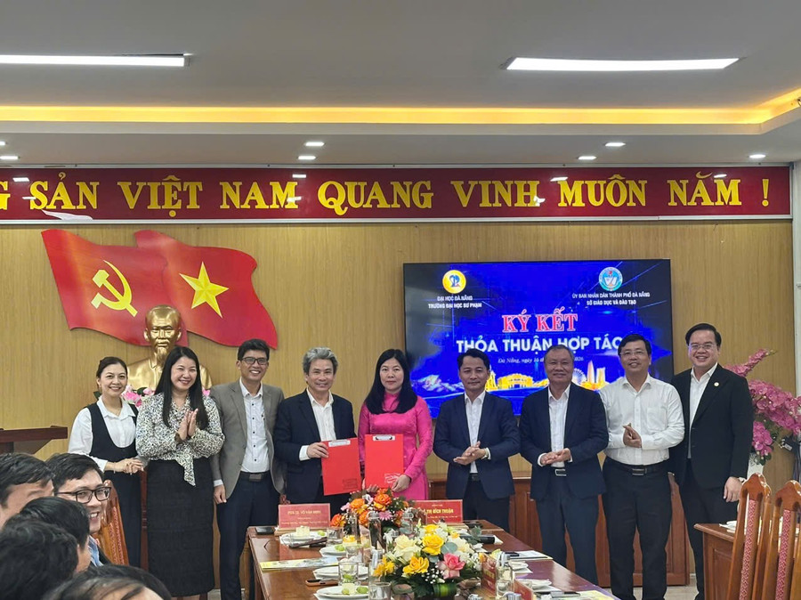 Sở GD&ĐT Đà Nẵng ký kết hợp tác với Trường Đại học Sư phạm - Đại học Đà Nẵng. 