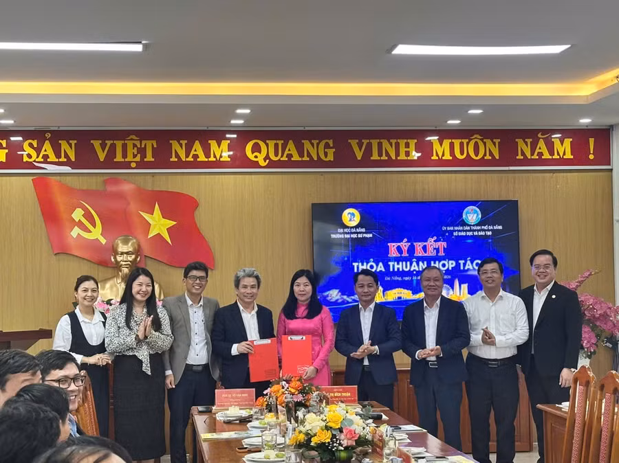 Sở GD&ĐT Đà Nẵng ký kết hợp tác với Trường Đại học Sư phạm - Đại học Đà Nẵng.