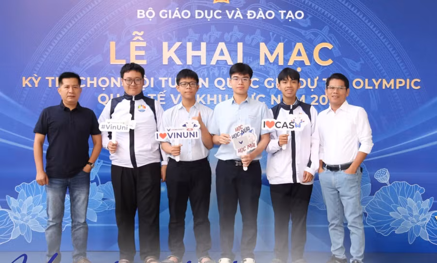 Học sinh Đà Nẵng tham gia kỳ thi chọn đội tuyển quốc gia dự các kỳ thi Olympic quốc tế và khu vực. 