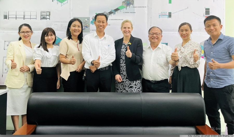 Nhóm nghiên cứu Viện DNIIT-Đại học Đà Nẵng với Dự án Công nghệ tái chế pin năng lượng mặt trời phế thải đã được phát triển thành Doanh nghiệp khởi nghiệp ĐMST.