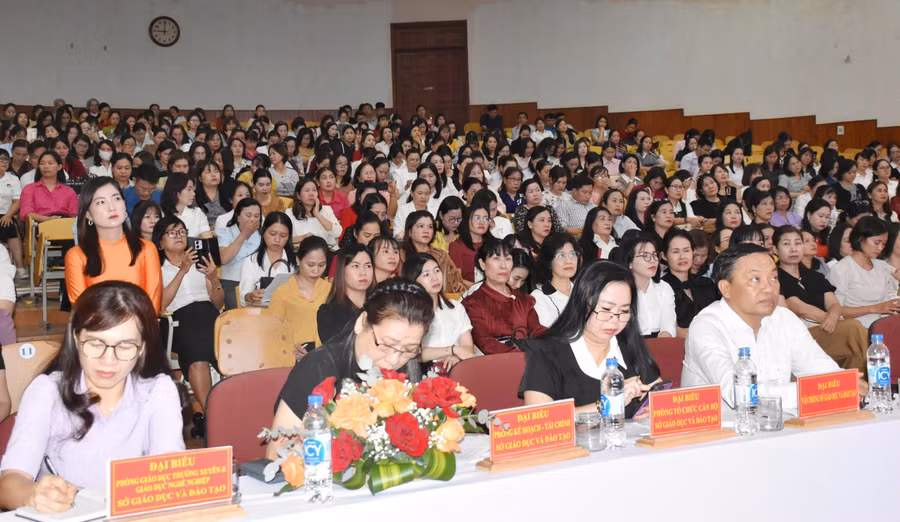 Hội nghị Tổng kết năm học 2024 - 2025 và triển khai nhiệm vụ giáo dục bậc học mầm non năm học 2025 - 2026 của Sở GD&ĐT Đà Nẵng.