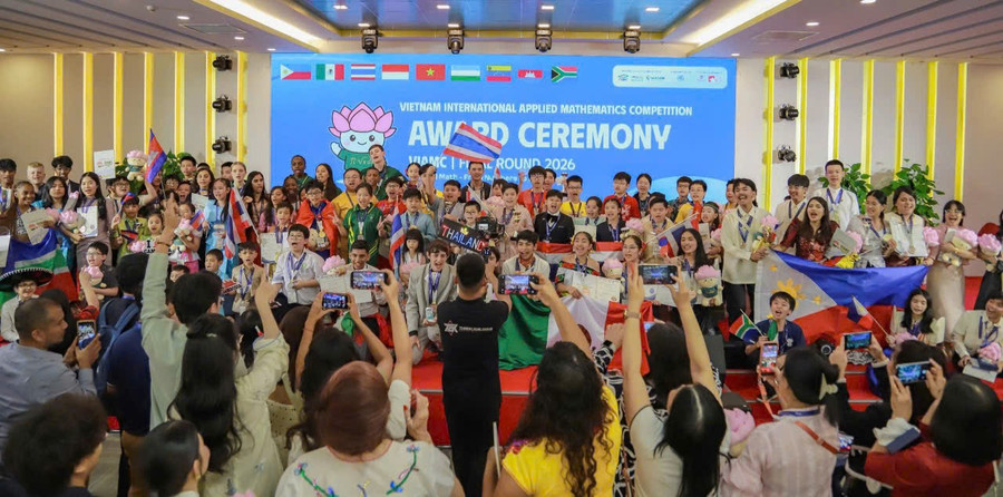 Kỳ thi Toán ứng dụng quốc tế VIAMC 2026 nhận được sự hưởng ứng của cộng đồng học thuật quốc tế.
