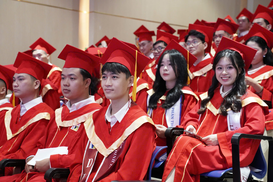 Học viên, sinh viên Trường Đại học Bách khoa, Đại học Đà Nẵng trong lễ trao bằng tốt nghiệp đợt 2 năm 2025. trao-bang-tot-nghiep.jpg