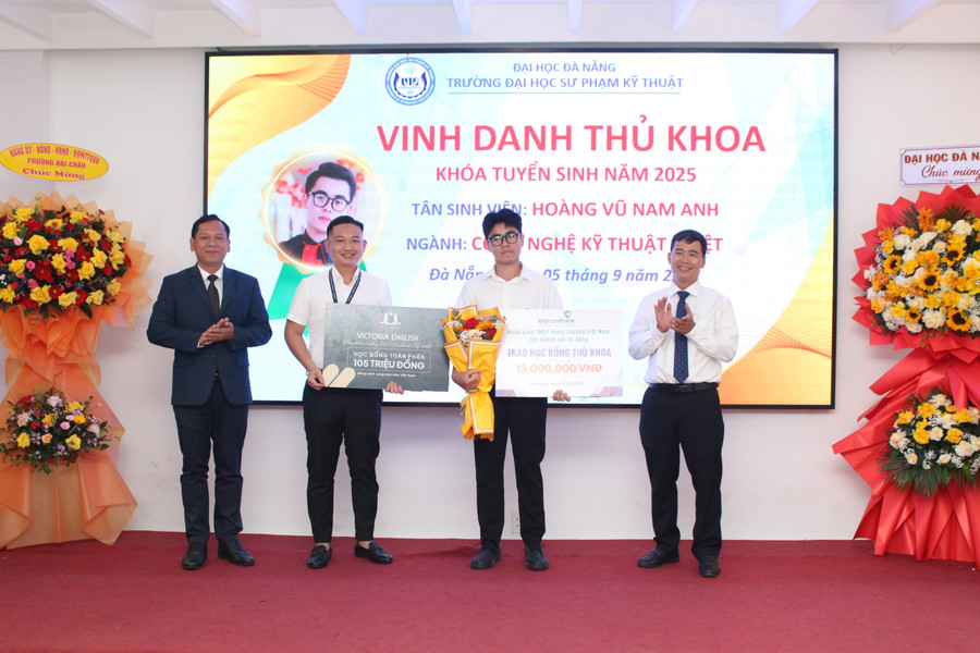 Trường Đại học Sư phạm Kỹ thuật - Đại học Đà Nẵng vinh danh thủ khoa đầu vào khóa tuyển sinh năm 2025. truong-dai-hoc-su-pham-ky-thuat-khai-giang-nam-hoc.jpg