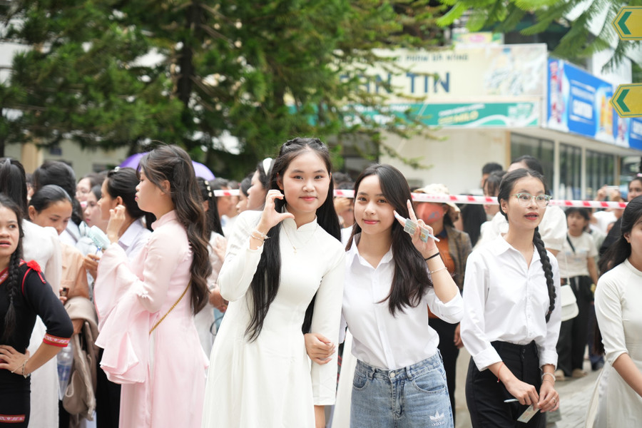 Thí sinh dự thi các môn năng khiếu trong khuôn khổ tuyển sinh đại học hệ chính quy năm 2025. truong-dai-hoc-su-pham-da-nang.jpg