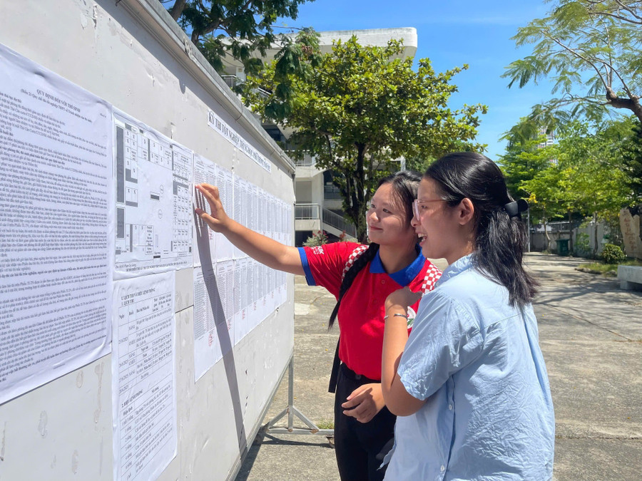 Thí sinh Đà Nẵng tham dự Kì thi tốt nghiệp THPT năm 2025. 