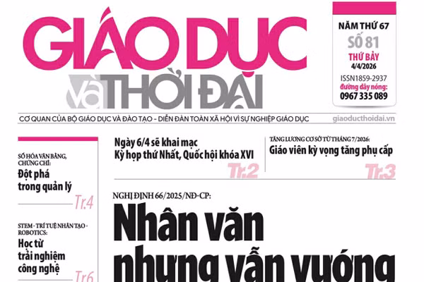 Tin tức báo in 4/4: Giáo viên kỳ vọng tăng phụ cấp