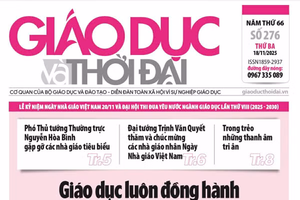 Tin tức báo in 18/11: Trong trẻo những thanh âm tri ân Ngày Nhà giáo Việt Nam
