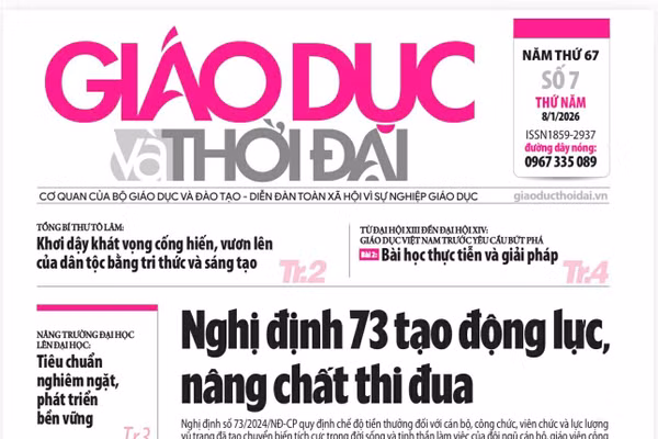 Tin tức báo in 8/1: Nghị định 73 tạo động lực, nâng chất thi đua