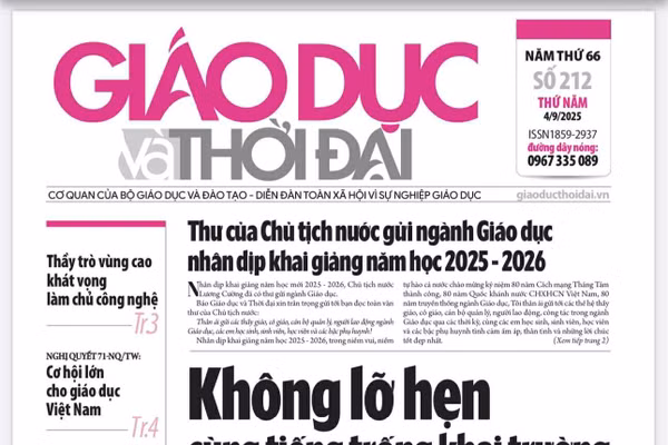 Tin tức báo in 4/9: Cơ hội mới cho thí sinh chưa trúng tuyển đại học đợt 1