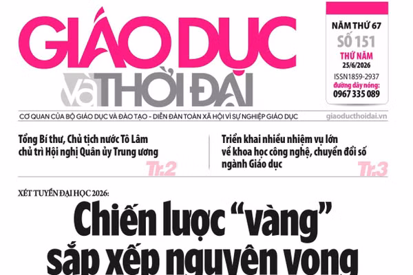 Tin tức báo in 25/6: Chiến lược 'vàng' sắp xếp nguyện vọng