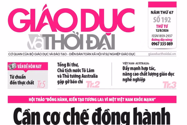 Tin tức báo in 12/8: Cần cơ chế đồng hành bền vững