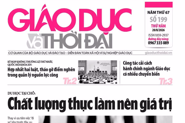 Tin tức báo in 20/8: Năm học mới gõ cửa vùng biên