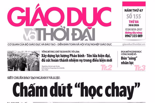 Tin tức báo in 30/6: Tạo đột phá phân cấp tuyển dụng giáo viên