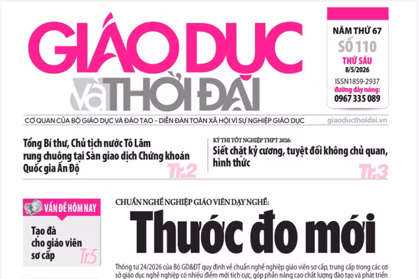 Tin tức báo in 8/5: 'Khoảng trống' giáo dục về lòng dũng cảm