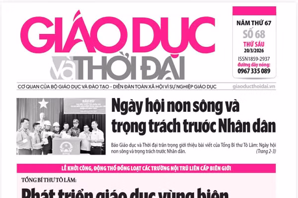 Tin tức báo in 20/3: Thu hẹp khoảng cách, nâng chất giáo dục
