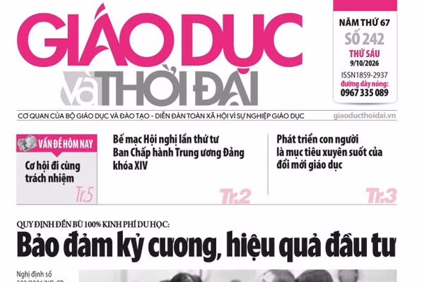 Tin tức báo in 9/10: Chắp cánh ước mơ cho tân sinh viên