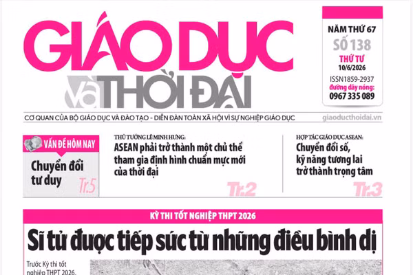 Tin tức báo in 10/6: Sĩ tử được tiếp sức từ những điều bình dị