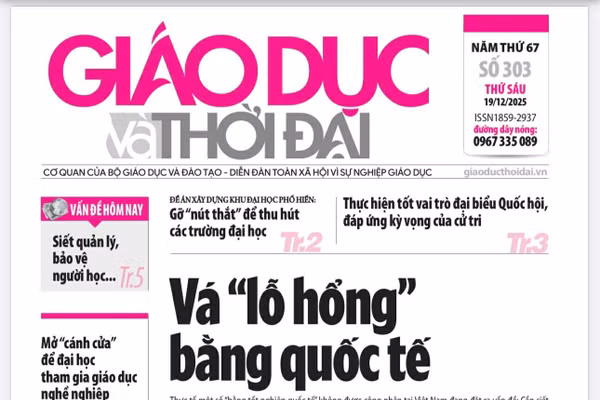Tin tức báo in 19/12: Vá 'lỗ hổng' bằng quốc tế