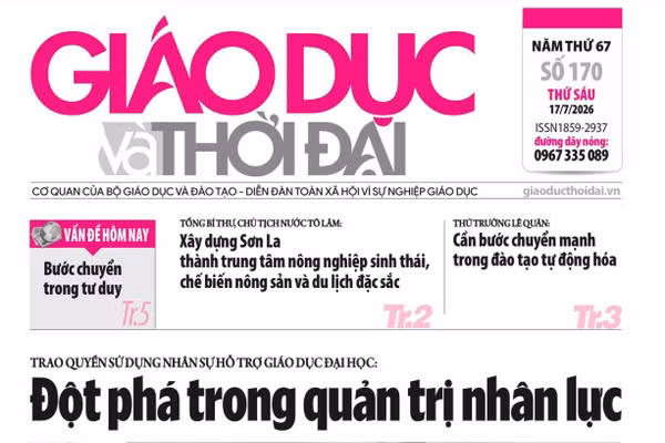 Tin tức báo in 17/7: Đột phá trong quản trị nhân lực