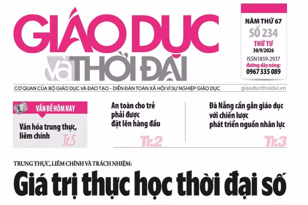 Tin tức báo in 30/9: Trả IELTS về đúng vai trò trong xét tuyển đại học