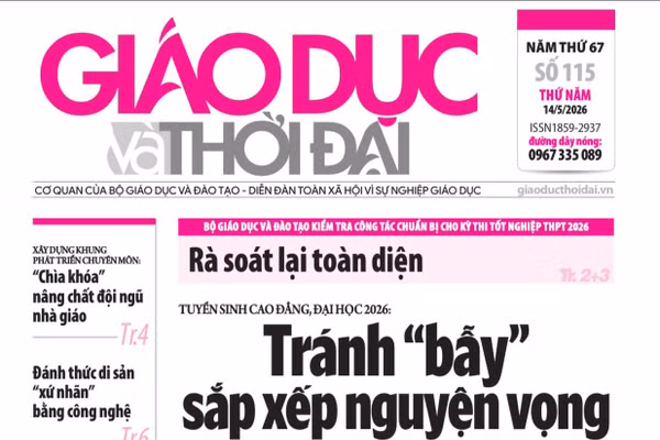 Tin tức báo in 14/5: Tránh 'bẫy' sắp xếp nguyện vọng