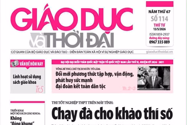 Tin tức báo in 13/5: Chạy đà cho khảo thí số