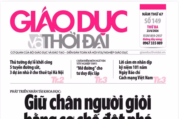Tin tức báo in 23/6: Giữ chân người giỏi bằng cơ chế đột phá