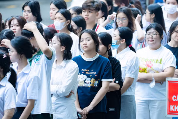 Thí sinh dự thi đánh giá năng lực chuyên biệt năm 2026 do Trường Đại học Sư phạm TPHCM tổ chức tại Trường Đại học Công Thương TPHCM.
