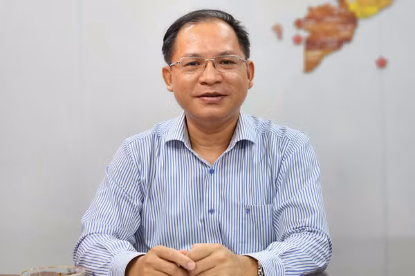 PGS.TS Đặng Đăng Tùng, Giám đốc Văn phòng Đào tạo Quốc tế, Trường Đại học Bách khoa, Đại học Quốc gia TPHCM. Ảnh: Lâm Ngọc.