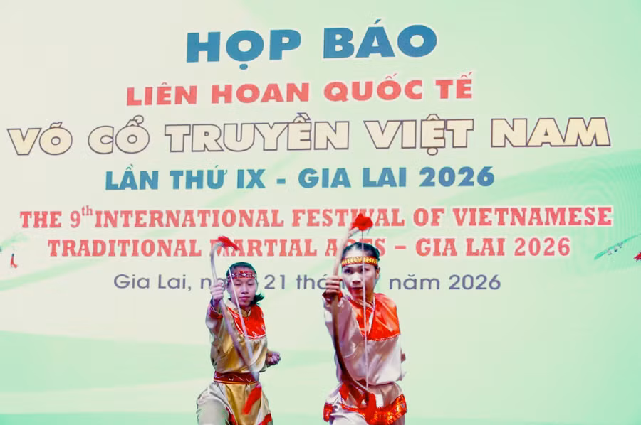 UBND tỉnh Gia Lai tổ chức họp báo thông tin về Liên hoan quốc tế Võ cổ truyền Việt Nam lần thứ IX – Gia Lai 2026.