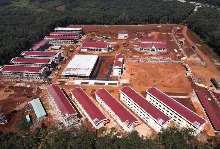 7 trường nội trú liên cấp ở Gia Lai đã đưa khối lớp học và hiệu bộ vào vận hành ổn định.
