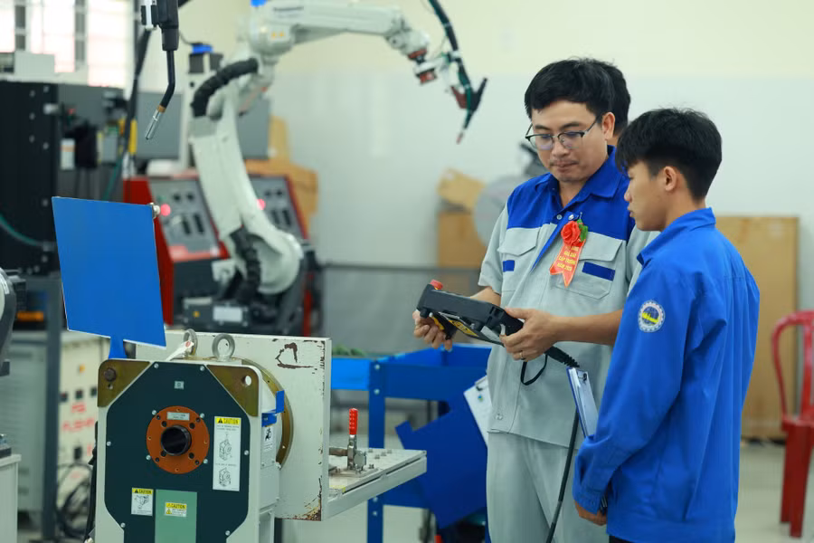 Công tác đào tạo nghề với các trang thiết bị hiện đại luôn được các cơ quan, đơn vị tại tỉnh Gia Lai chú trọng.