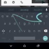 Bàn phím ảo miễn phí theo phong cách Android L.