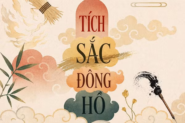 Dự án "Tích sắc Đông Hồ" do nhóm sinh viên Trường Đại học Sân khấu - Điện ảnh Hà Nội thực hiện. Ảnh: BTC.