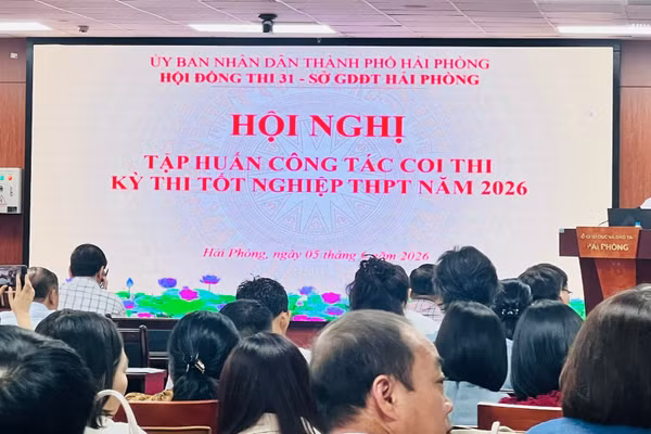 Lãnh đạo phòng Quản lý chất lượng triển khai các nhiệm vụ của Kỳ thi.