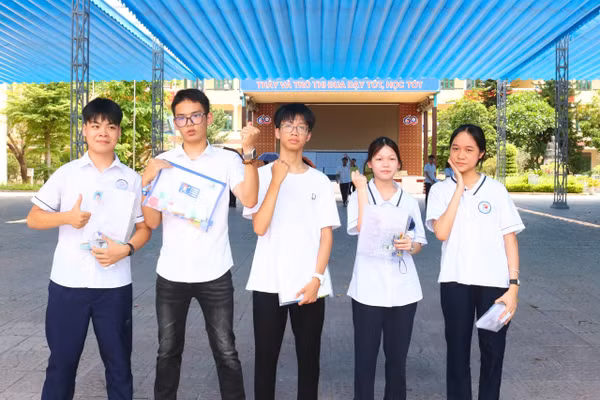 Thí sinh tại Hội đồng thi THPT Lê Quý Đôn quyết tâm đạt điểm cao trong kỳ thi vào lớp 10 THPT năm học 2026-2027.