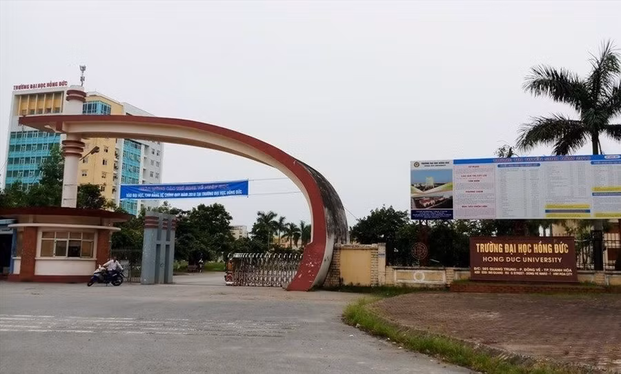 Trường ĐH Hồng Đức có nhóm ngành sư phạm có mức điểm trúng tuyển cao nhất.