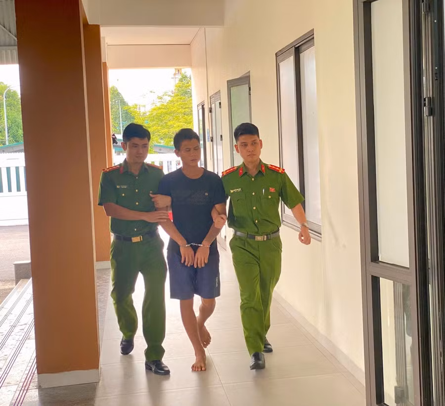 Tống Duy Lộc đã bị khống chế, bắt giữ.