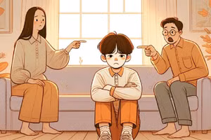Trong quá trình trưởng thành của con, phụ huynh nên là nguồn khích lệ và công nhận, chứ không phải luôn soi mói và bất mãn. (Ảnh: ITN).