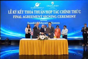 Trường Cranleigh (Vương quốc Anh) chính thức gia nhập thị trường Việt Nam thông qua hợp tác chiến lược với Sunshine Group