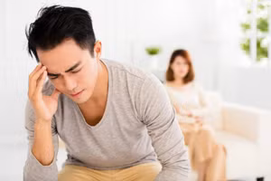 Khích lệ chồng là việc đáng khen, nhưng ngày nào cũng nhắc nhở về vị trí, lương bổng của chồng chỉ cho thấy người vợ quá khắt khe. (Ảnh: ITN).