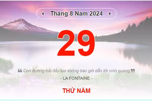 Lịch âm 29/8 - Xem lịch âm ngày 29/8