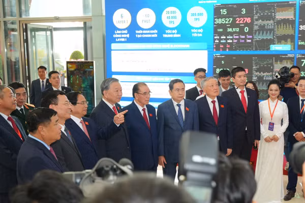 Tổng Bí thư Tô Lâm: Đổi mới năng suất bằng công nghệ Blockchain