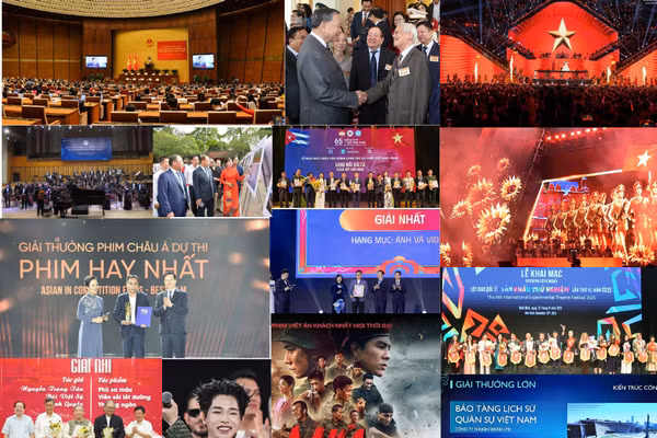 Năm 2025, các sự kiện văn học nghệ thuật diễn ra vô cùng sôi động.