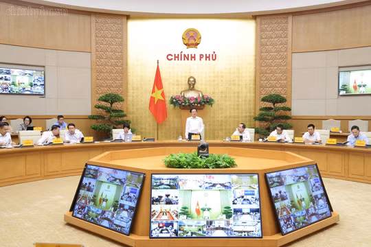Phó Thủ tướng Hồ Quốc Dũng chủ trì Hội nghị - Ảnh: chinhphu.vn/Gia Huy 