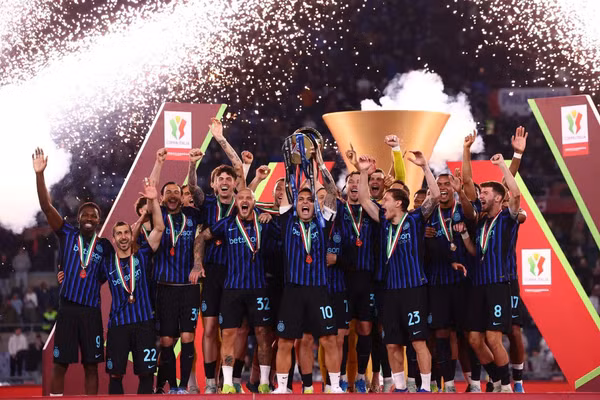 Inter Milan đoạt cú đúp quốc nội bóng đá Ý