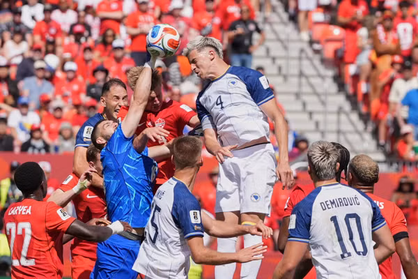 Canada giành điểm số lịch sử tại World Cup